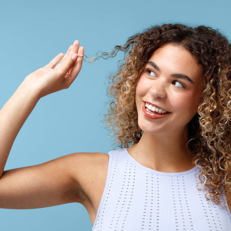 How to Get Bouncy Curls
