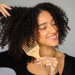 Bamboo Hair Pick
