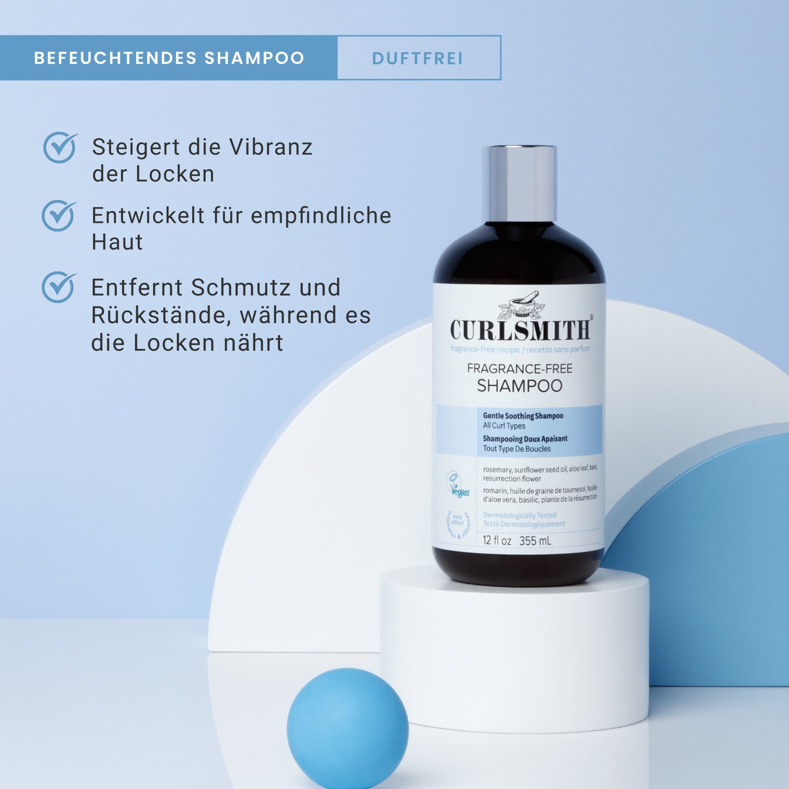 Fragrance-Free Shampoo, Klicken, um zu vergrößern
