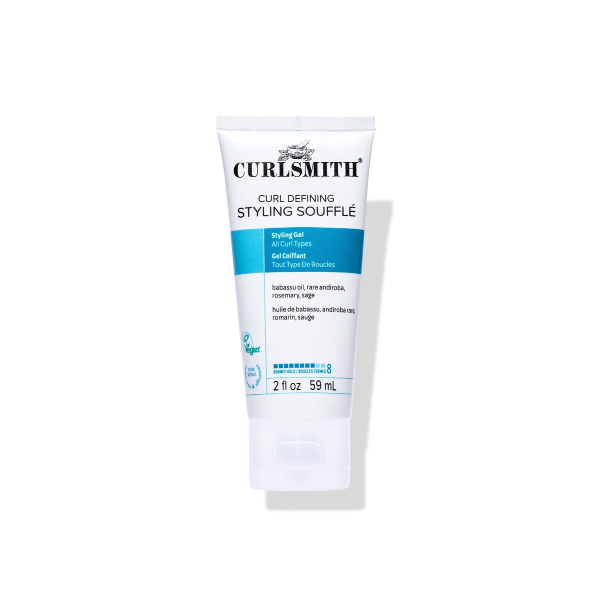 Curlsmith Curl Defining Styling Souffle tube on a white background