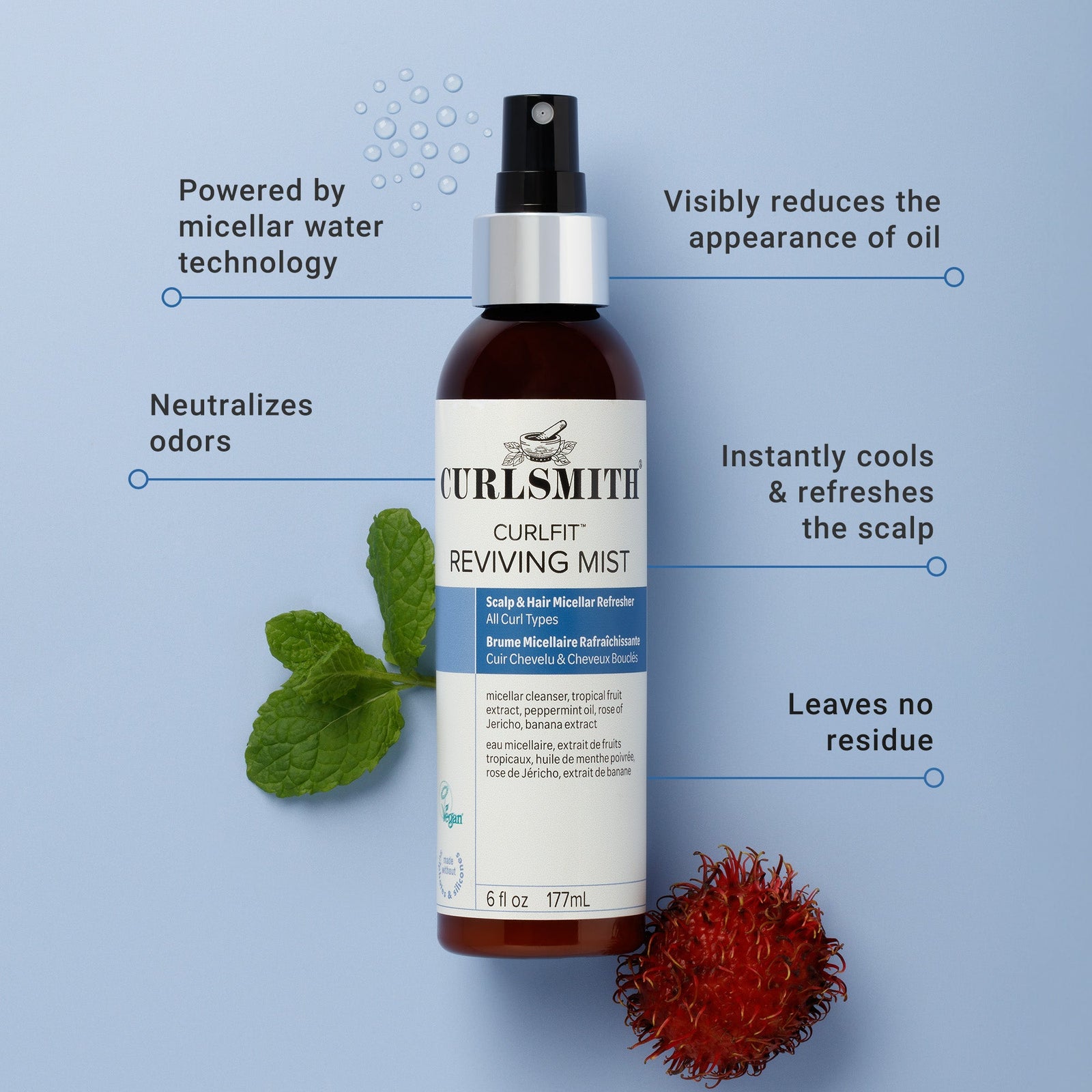 Curlfit Reviving Mist, Klicken, um zu vergrößern