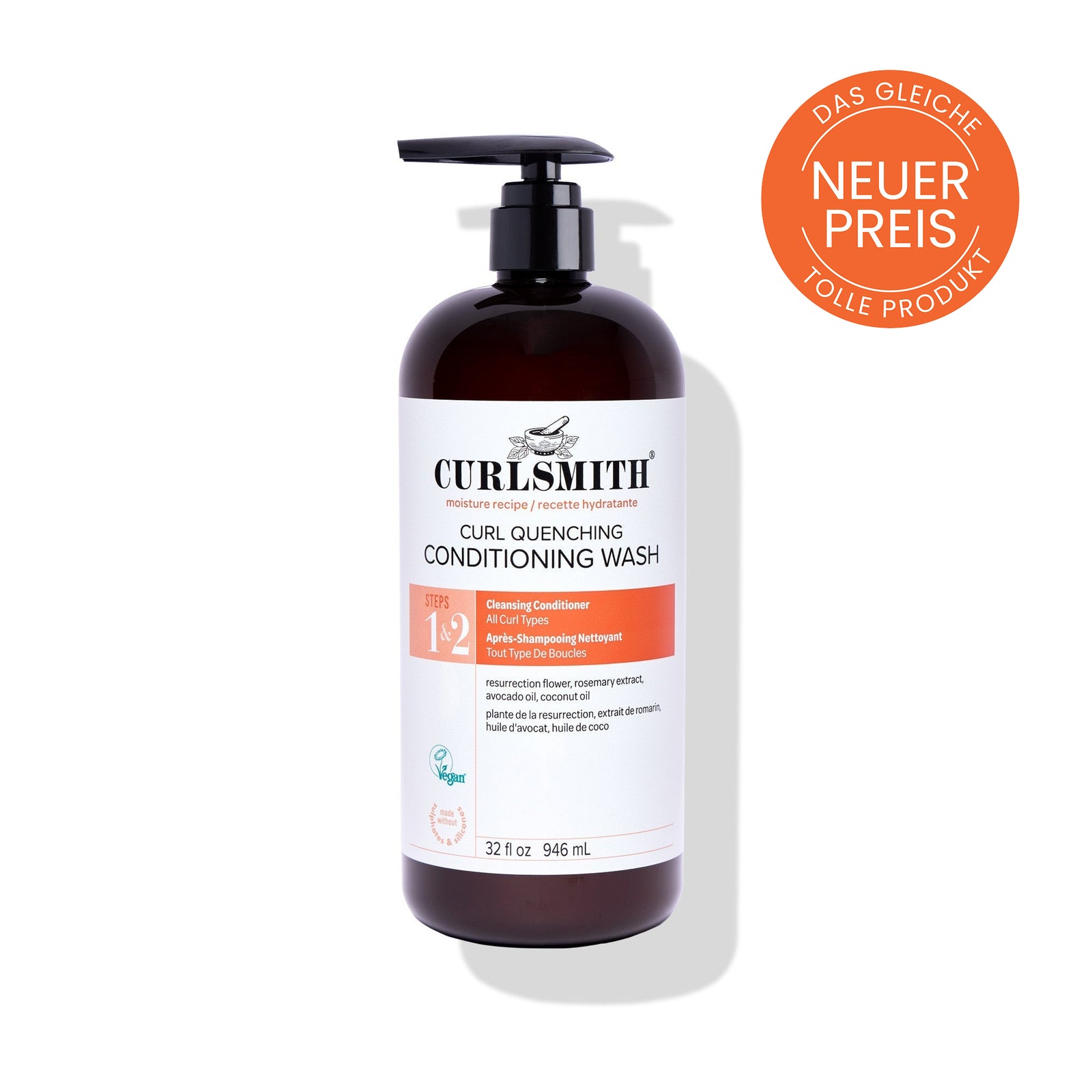 Curl Quenching Conditioning Wash, Klicken, um zu vergrößern