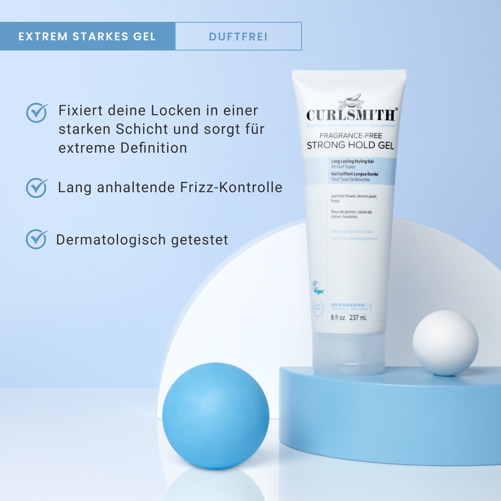 Fragrance-Free Strong Hold Gel, Klicken, um zu vergrößern
