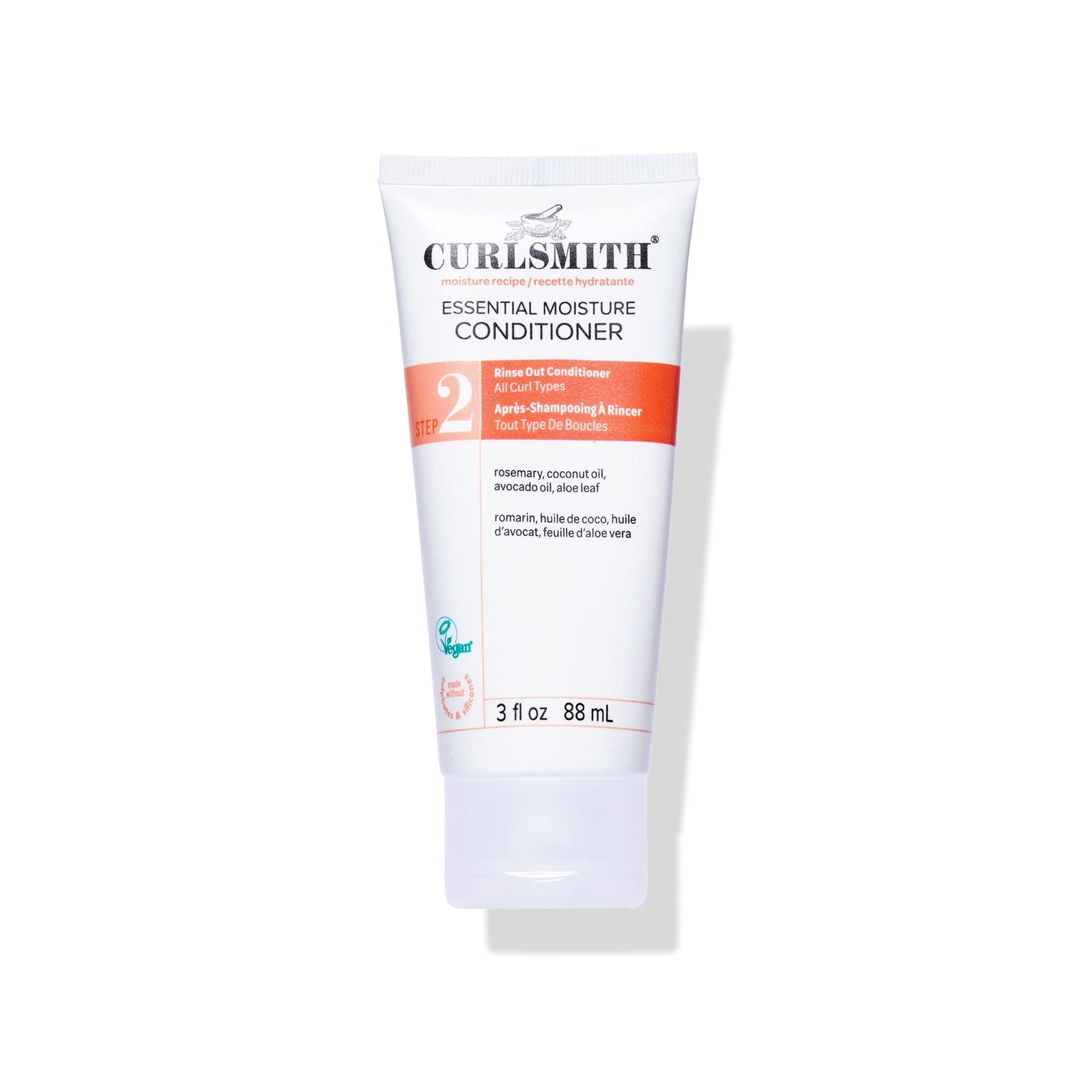 Curlsmith Essential Moisture Conditioner tube on a white background